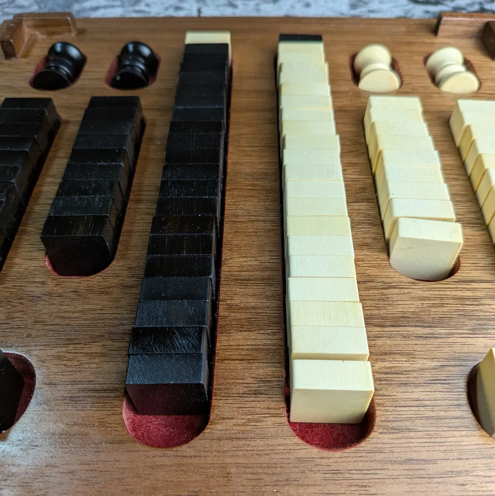 Exotic wood boxed Tak set, photo 13 of 14